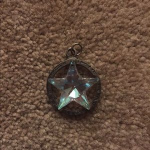 Crystal star necklace