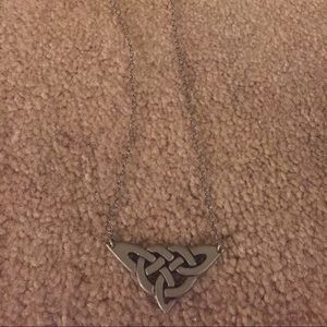 Celtic knot necklace
