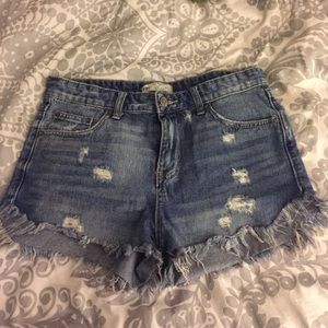 Free People Denim Cuttoffs