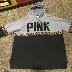 RARE VS Pink Cheetah Sweatshirt