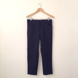 H&M Navy Blue Cropped Pants