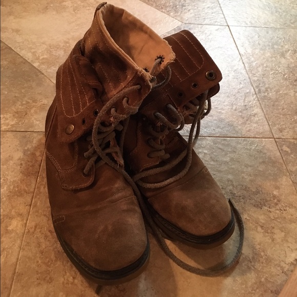 Bed stu leather combat boots - Picture 4 of 4