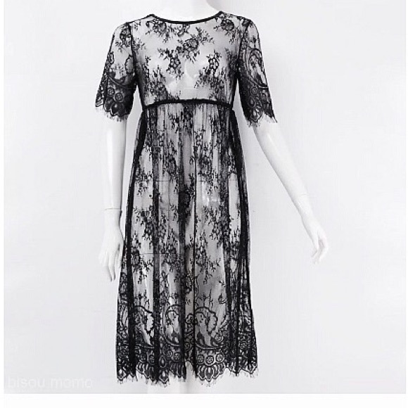 Gorgeous Black Lace Cover - Picture 4 of 4