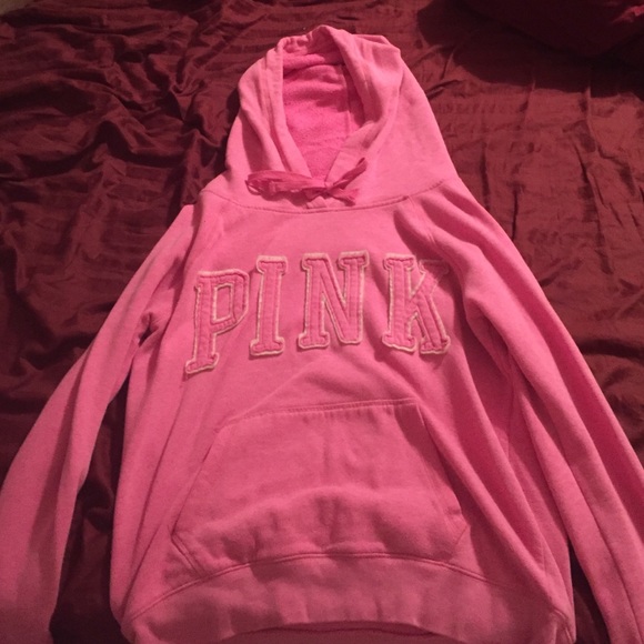 Pink Victoria's Secret hoodie