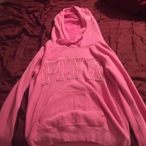 Pink Victoria's Secret hoodie