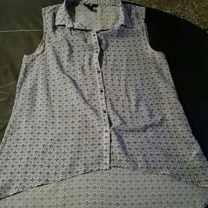 Hi-Low H&M sleeveless Blouse