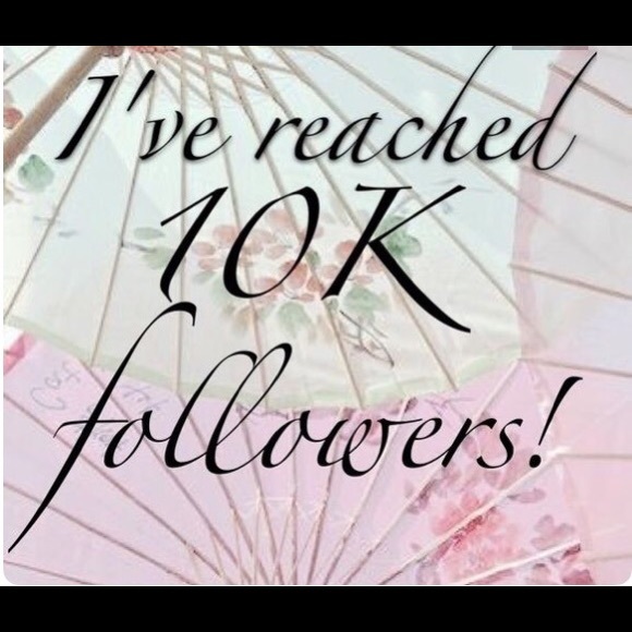 Thank you! I have reached a goal of 10k followers!
