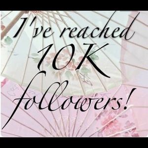 Thank you! I have reached a goal of 10k followers!
