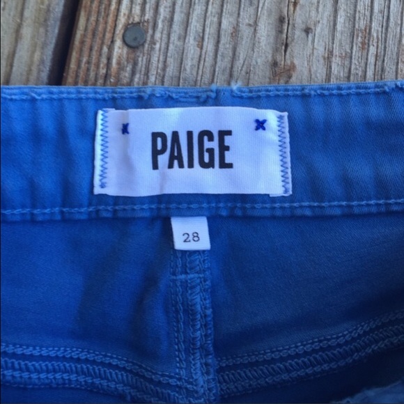 Paige cobalt blue stretch shorts! - Picture 3 of 4