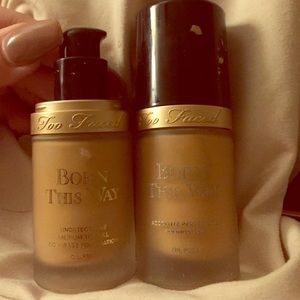 Too Faced Born This Way foundations