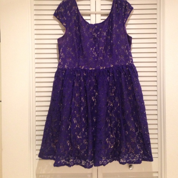 Purple Party Dress