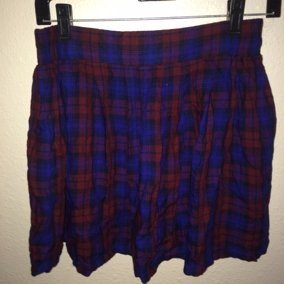 Plaid School Girl Skirt