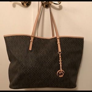 Michael Kors Perforated Logo Tote