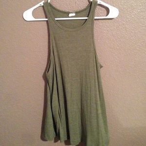 Army Green tank top