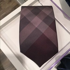 Genuine Burberry Manston Silk Tie