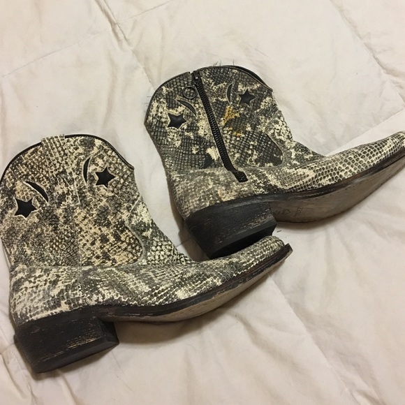 Snakeskin Ankle Boot