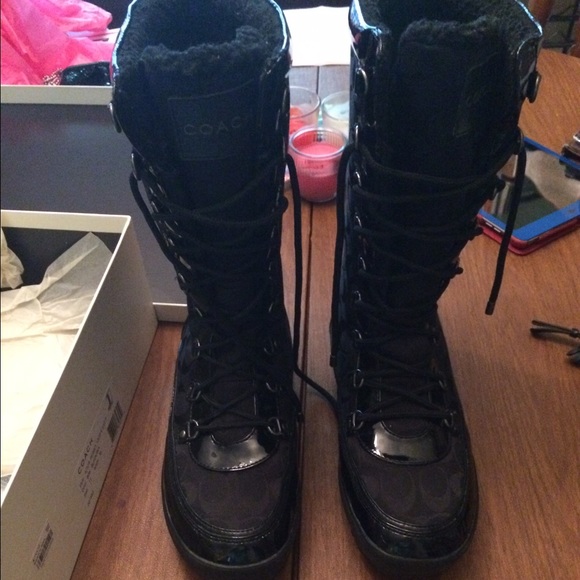 macys coach boots
