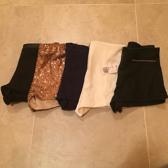 High wasted shorts Bundle