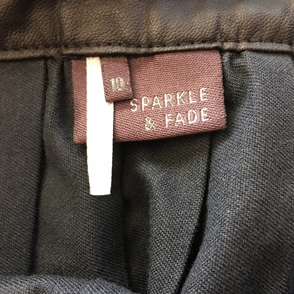 Urban Outfitters "leather" skirt - Picture 2 of 3