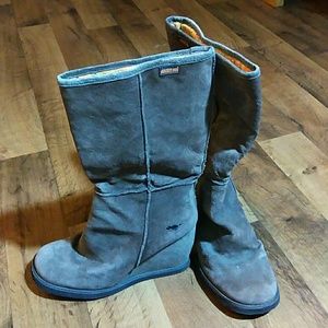 Final price! Rocket Dog Wedge Boots 8 1/2