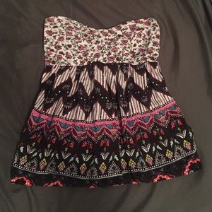 Billabong strapless top