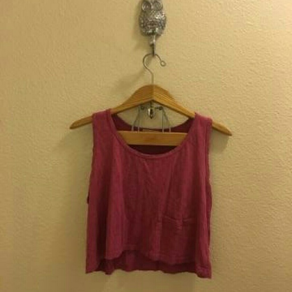 Cotton On Pink Crop Top