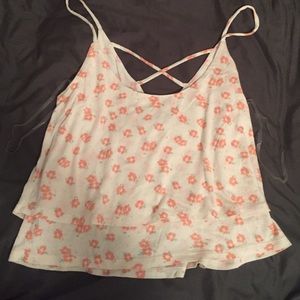 Floral tank top