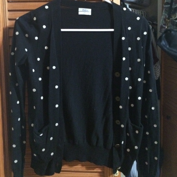 Polka dot cardigan