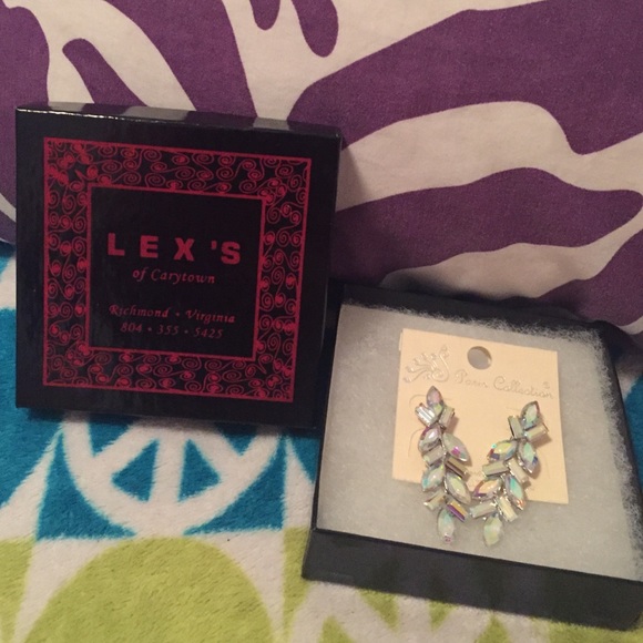 silver earrings