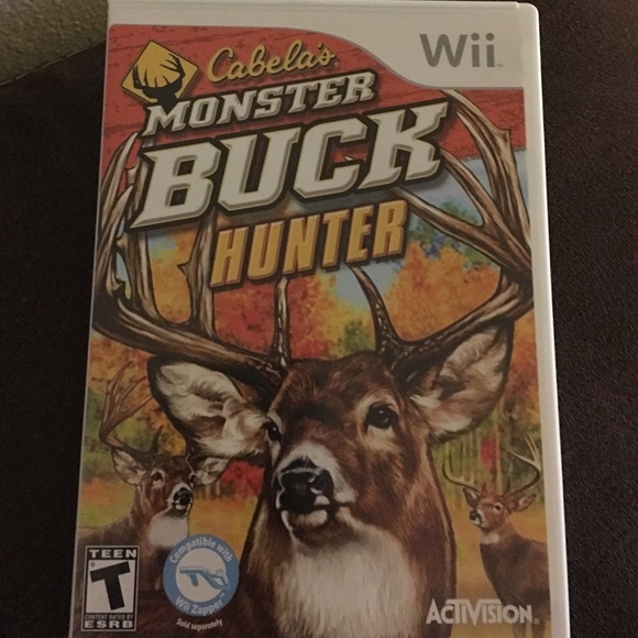 Monster buck hunter wii game