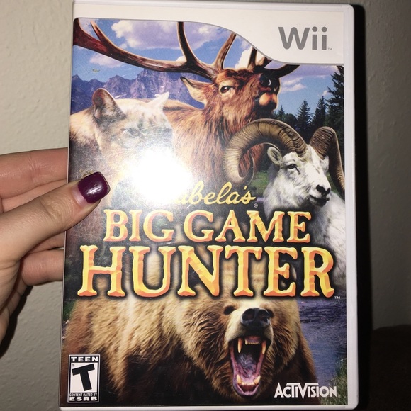 Big Game Hunter wii game