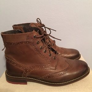 Steve Madden Hayzee boot, 8.5, brown ankle boot