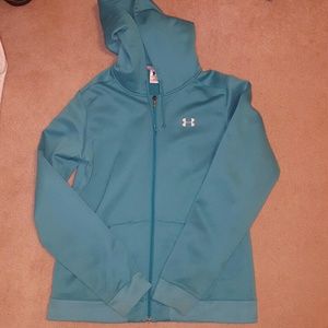 Turquoise Under Armour jacket
