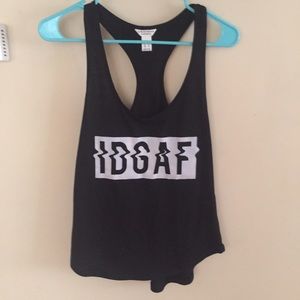 IDGAF tank top