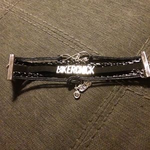 Biker  chick bracelet