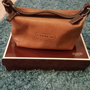 Vintage Leather Coach Bag