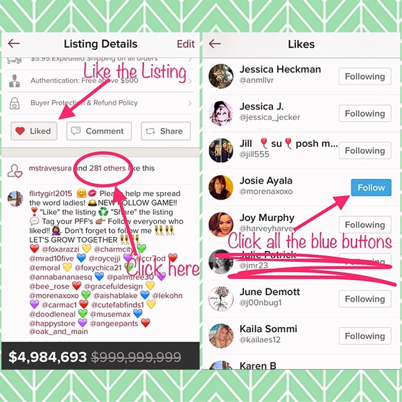 ✨Follow Game FULL!!✨ Thank you💋 check new follows - Picture 4 of 4