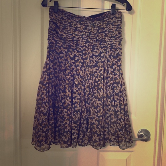 Flowery skirt