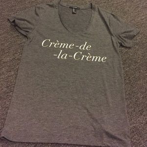 Creme de la creme tee