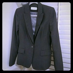 Calvin Klein grey blazer