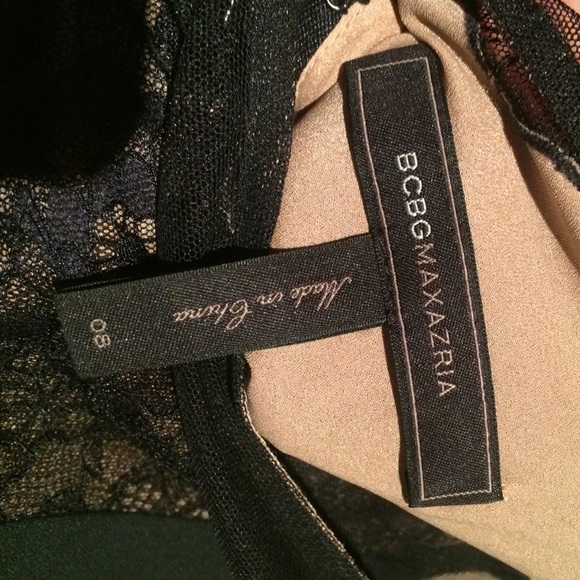 ❤️BCBG MazAzria Black Lace Dress - Picture 4 of 4