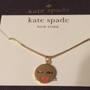BNWT Kate Spade wink necklace