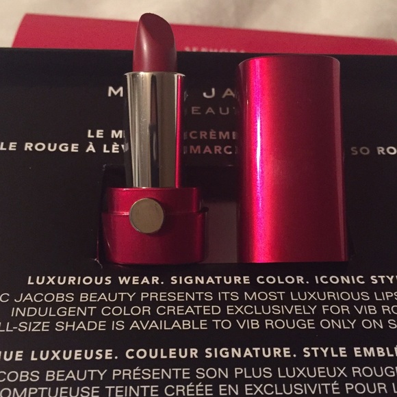 BNWT Marc Jacobs lip crème