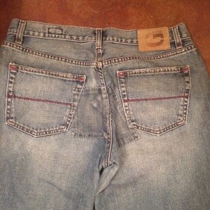 G Brand by Guess jeans with patches
