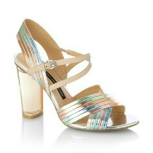 French Connection "Peggie" Platform Sandals, NWOT