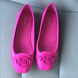 Michael Kors pink flats