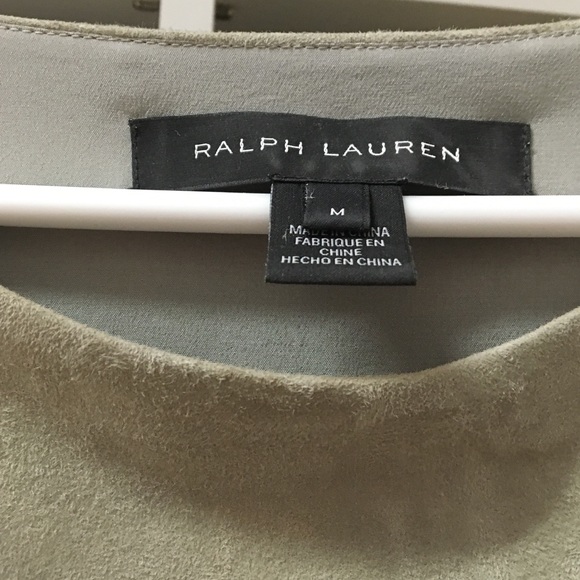 Ralph Lauren suede dress size medium - Picture 2 of 4