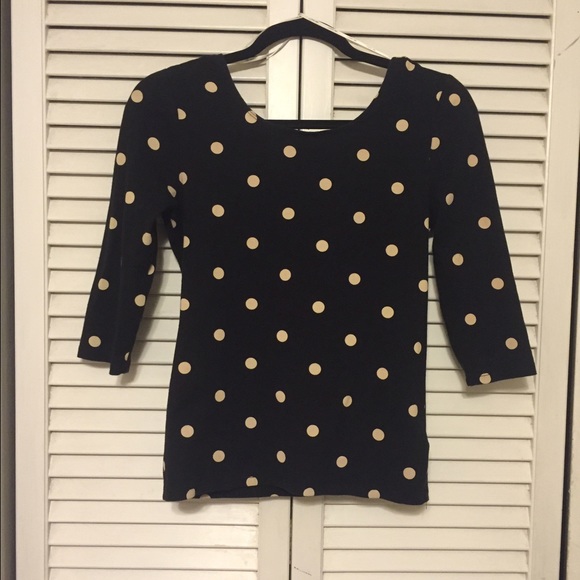 Polka dot top