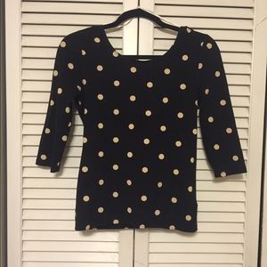 Polka dot top