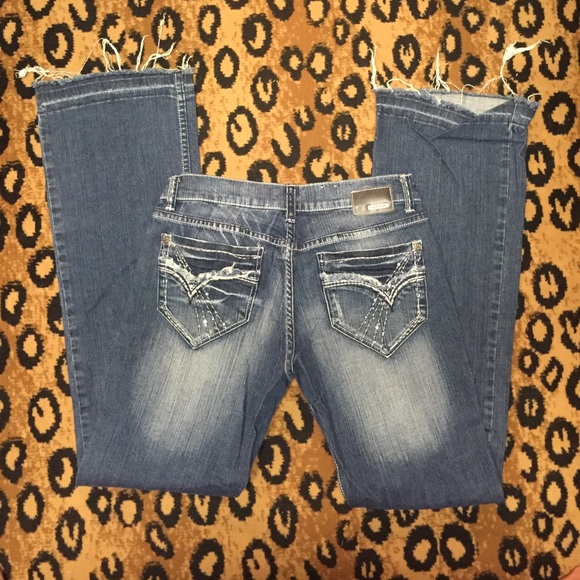 Petrol Avery Jeans - Picture 1 of 2